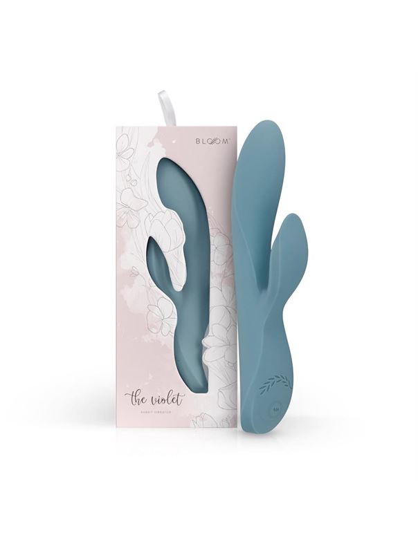 Вибратор The Violet Rabbit Vibrator с клиторальным стимулятором (20 см)