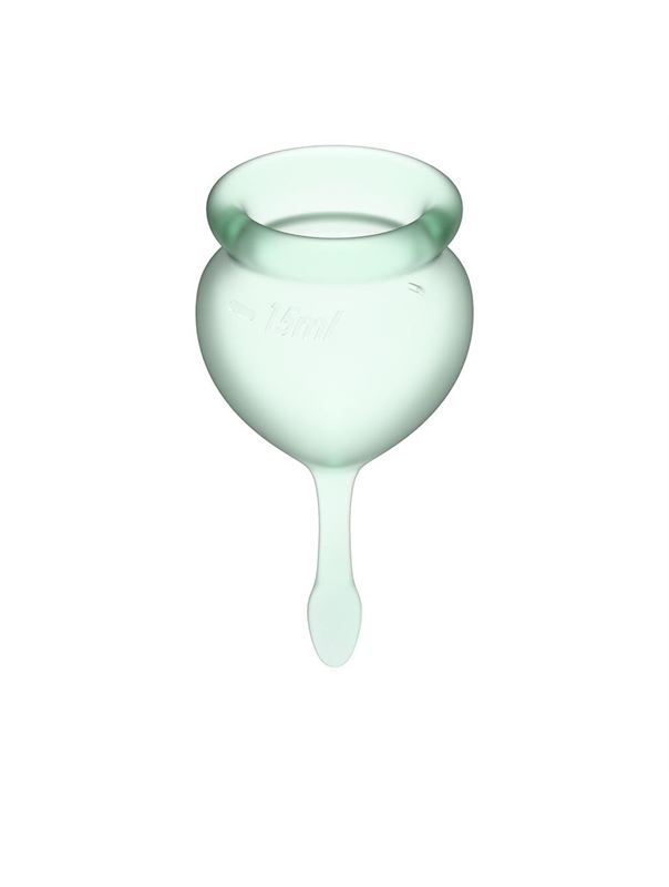 Набор зеленых менструальных чаш Feel Good Menstrual Cup