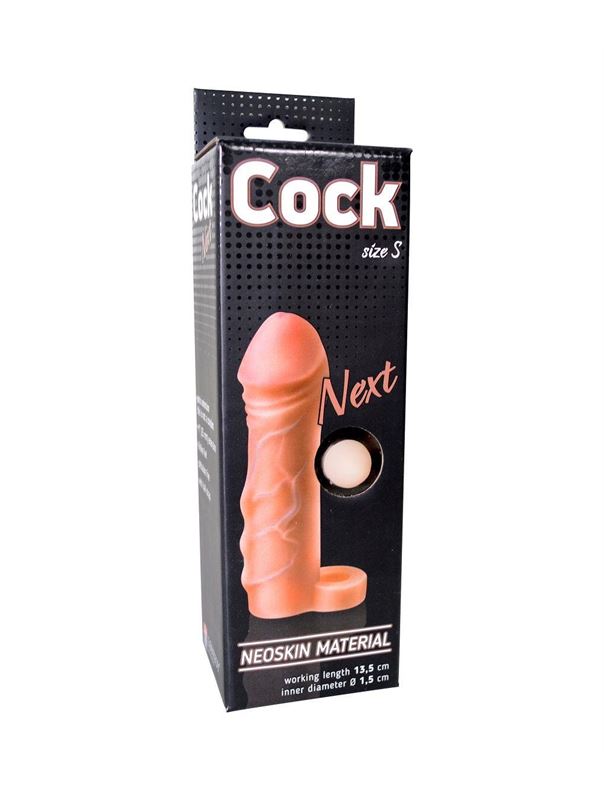 Фаллоудлинитель с кольцом COCK size S (13,5 см)