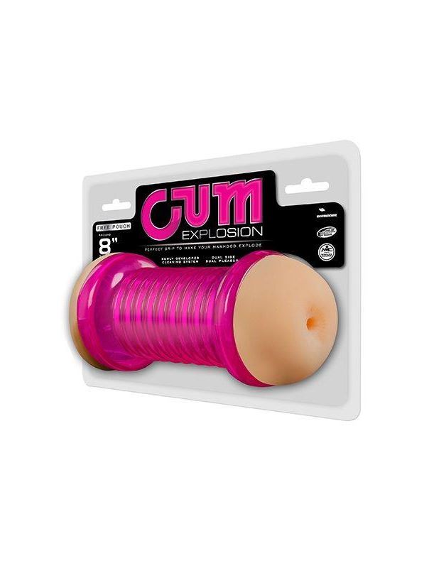Двусторонний мастурбатор CUM EXPLOSION MASTURBATOR MOUTH  ANUS - ротик и анус