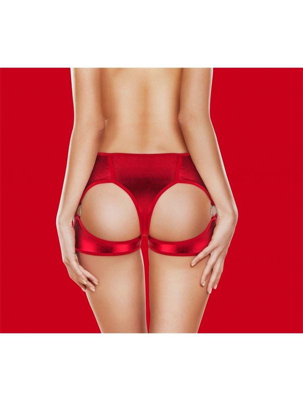 Красные трусики с вибрацией Exotic Vibrating Panty