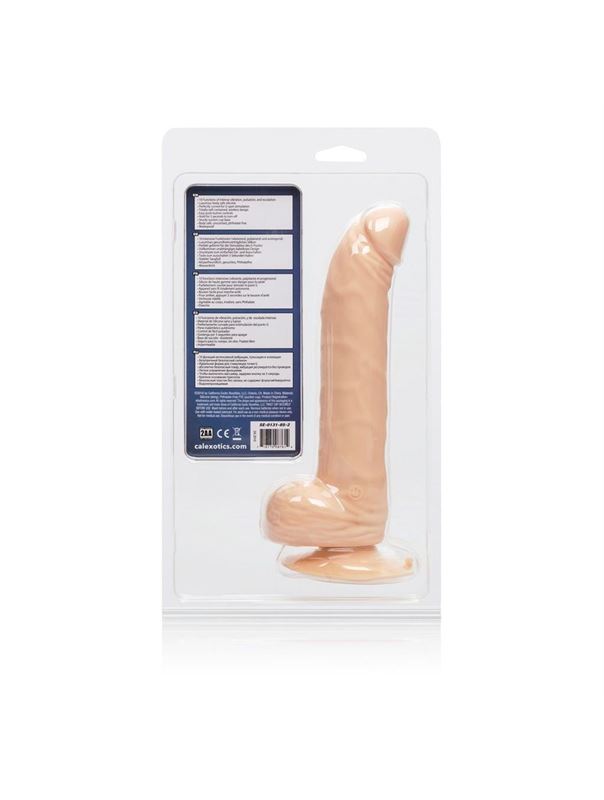 Вибратор-реалистик 10-Function Silicone G Emperor - 22 см.