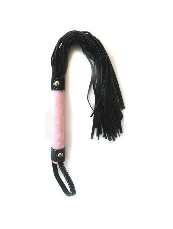 Розово-черная плетка Notabu (46 см)