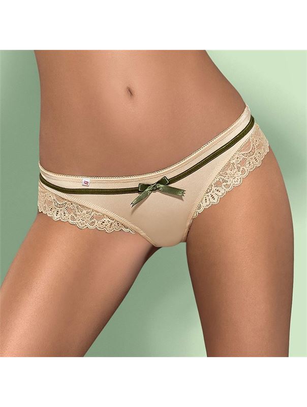 Трусики-стринги с кружевными вставками Carmelove thong