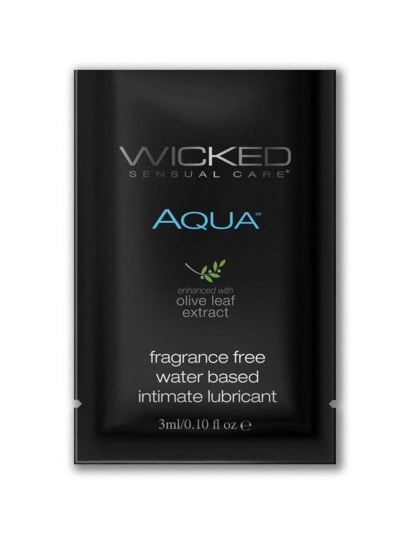 Легкий лубрикант на водной основе с алое Wicked Aqua (3 мл)