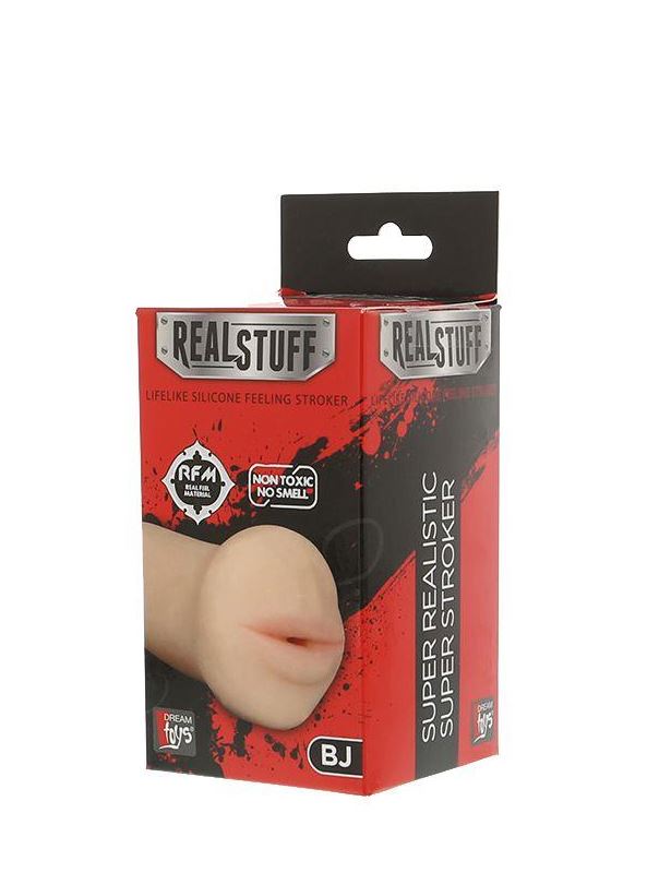 Нежный мастурбатор-ротик REALSTUFF 5INCH MASTURBATOR BJ