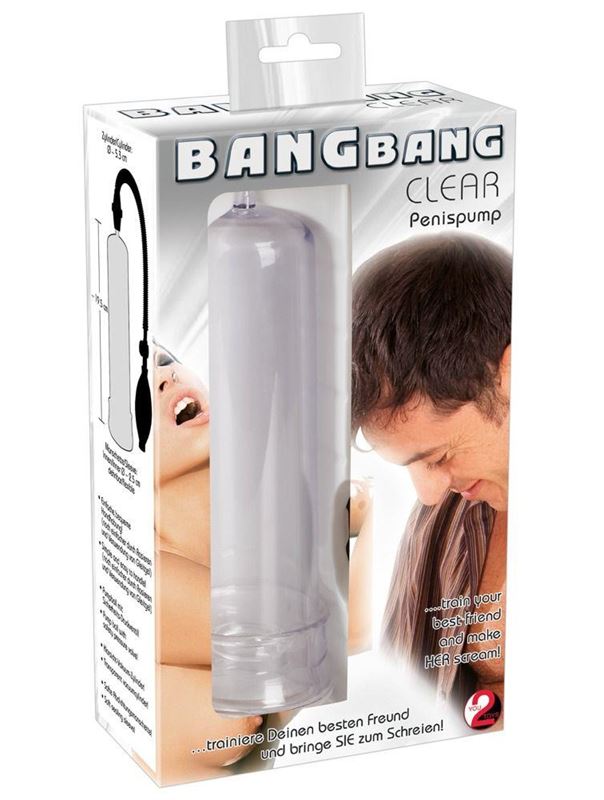 Прозрачная вакуумная помпа Bang Bang