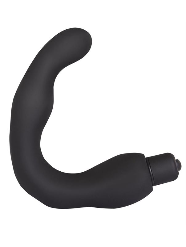 Чёрный массажёр простаты с вибрацией Renegade Vibrating Massager III