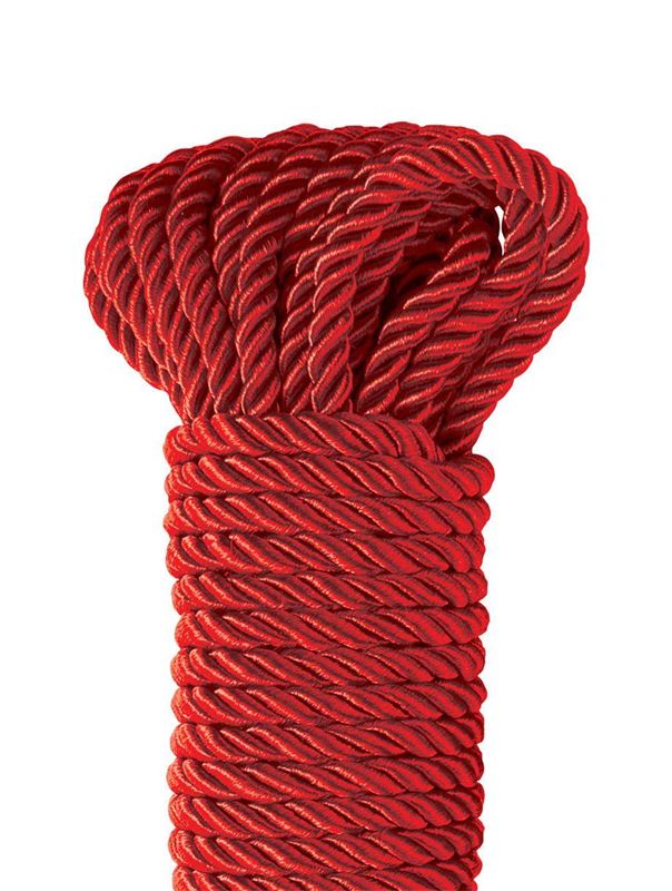 Красная веревка для фиксации Deluxe Silky Rope - 9,75 м.