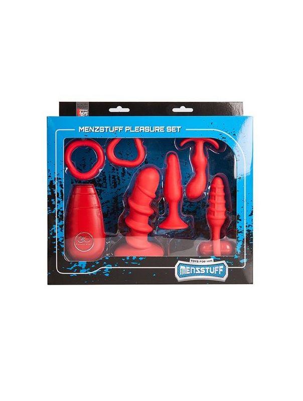 Подарочный набор для мужчин MENZSTUFF - VIBRATING PLEASURE SET