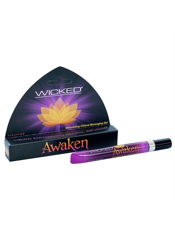 Возбуждающий массажный гель для клитора WICKED AWAKEN (8,6 мл)