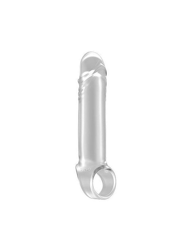 Прозрачная удлиняющая насадка Stretchy Penis Extension No.31