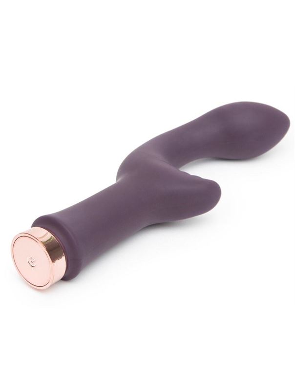 Фиолетовый вибратор Lavish Attention Rechargeable Clitoral G-Spot Vibrator (18,4 см)