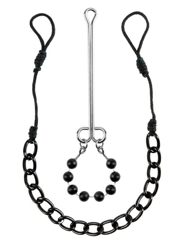 Интимные украшения с бусинами NIPPLE & CLIT JEWELRY