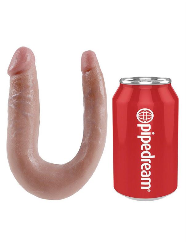 Двусторонний фаллоимитатор U-Shaped Small Double Trouble (33,5 см)