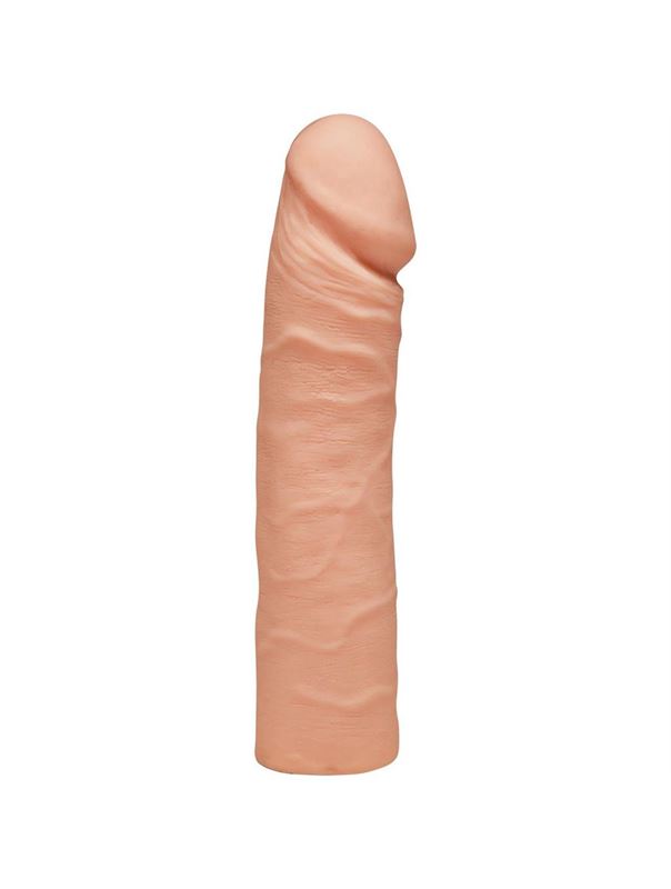 Телесный двусторонний фаллоимитатор из 2 частей The D Double D 16" (40,6 см)