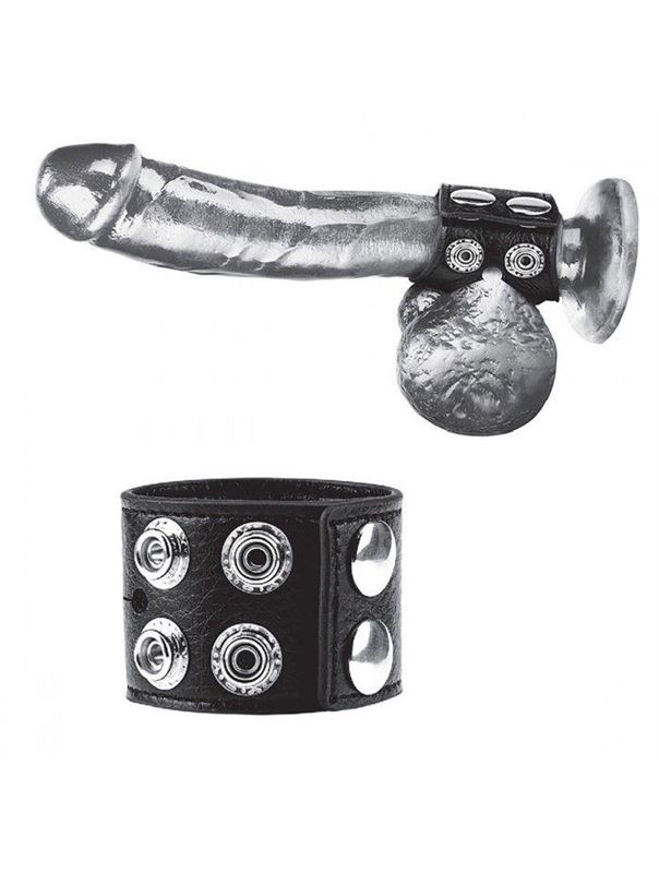 Ремень на член и мошонку 1.5 Cock Ring With Ball Strap