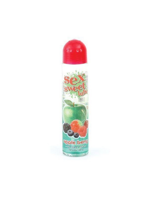 Вкусовой лубрикант с ароматом яблока и ягод Sex Sweet Lube - 197 мл.