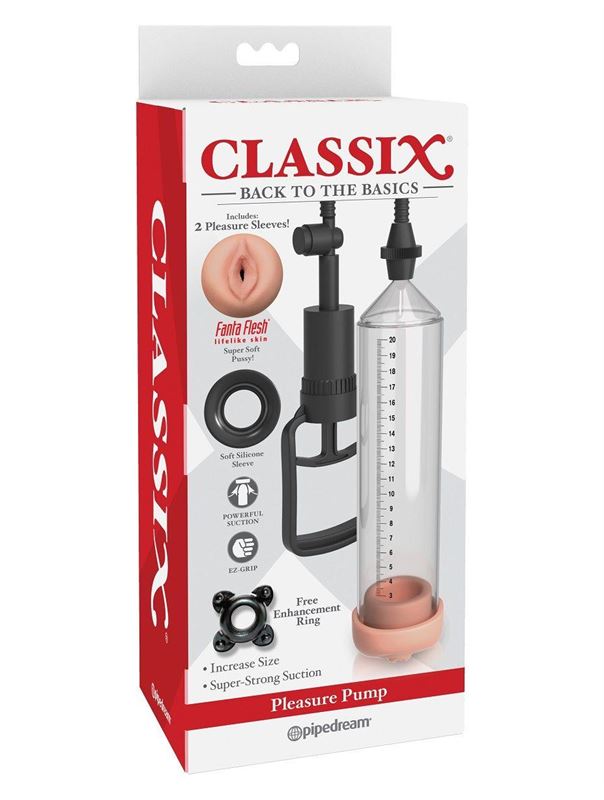 Вакуумная помпа Pleasure Pump с 2 сменными уплотнителями