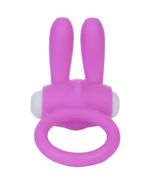 Розовое виброколечко для пениса Power Rabbit Clit Cockring