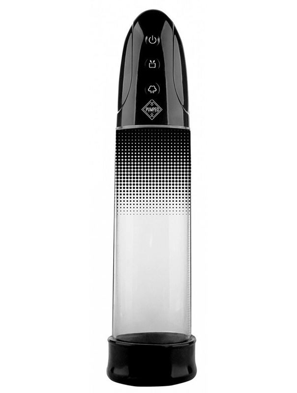 Черная перезаряжаемая вакуумная помпа Premium Automatic Pump Luv Pump