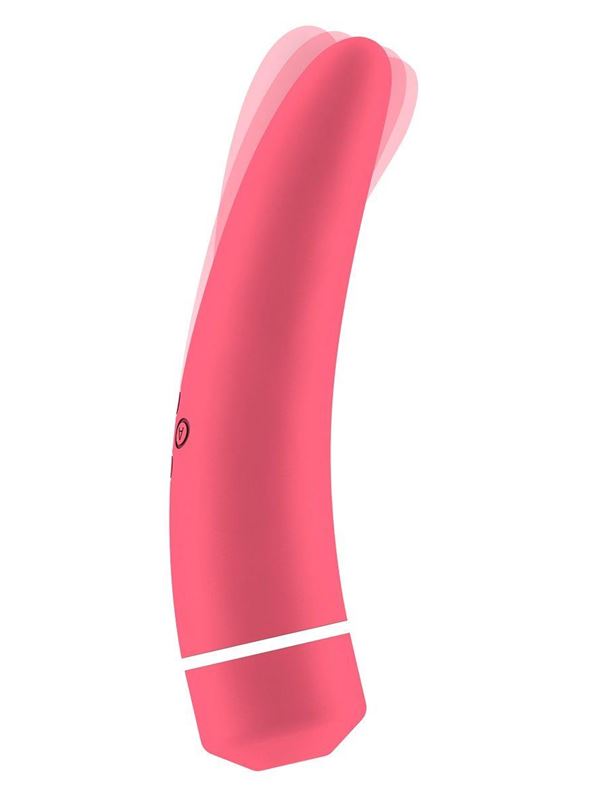 Розовый вакуумный клиторальный вибромассажер Personal vibrator HIKY