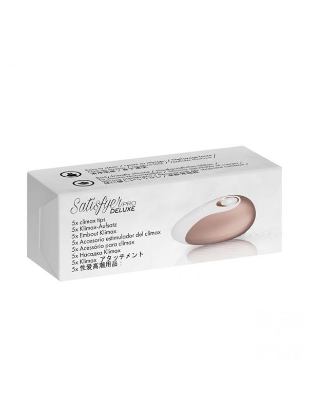 Набор из 5 сменных насадок для стимулятора Satisfyer Pro Deluxe