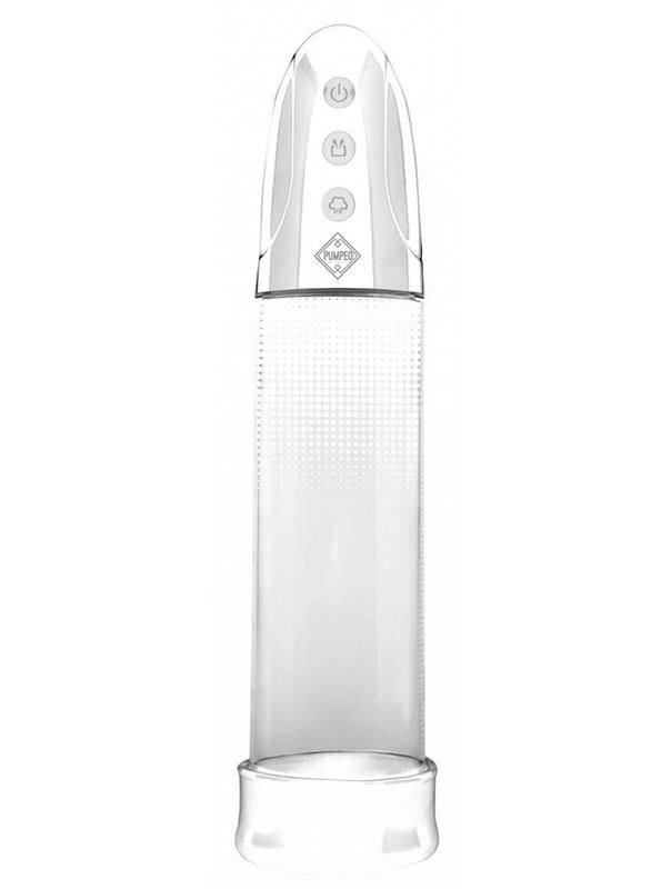 Прозрачная перезаряжаемая вакуумная помпа Premium Automatic Pump Luv Pump