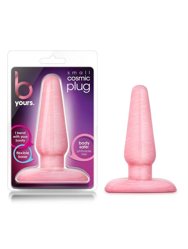 Розовая анальная пробка B Yours Small Cosmic Plug (10,1 см)