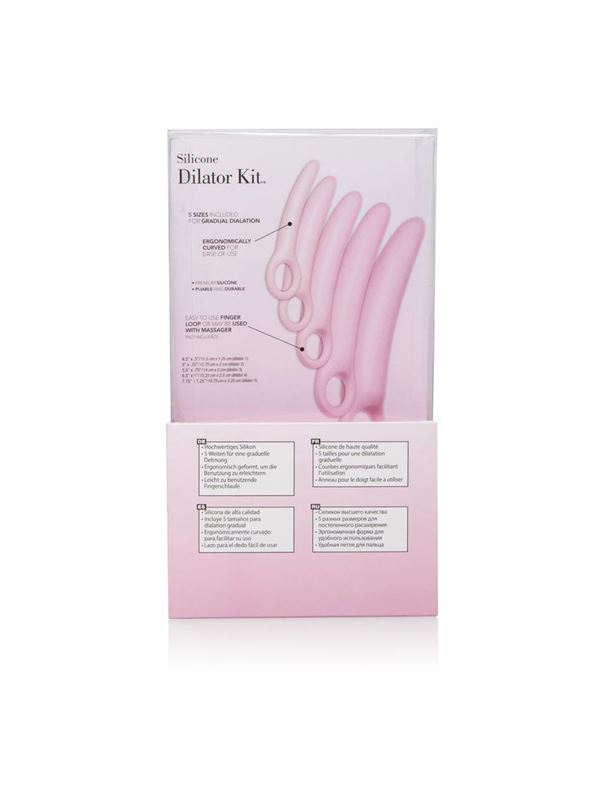 Набор из 5 вагинальных тренажеров разного размера Silicone Dilator Kit 5-Piece Set