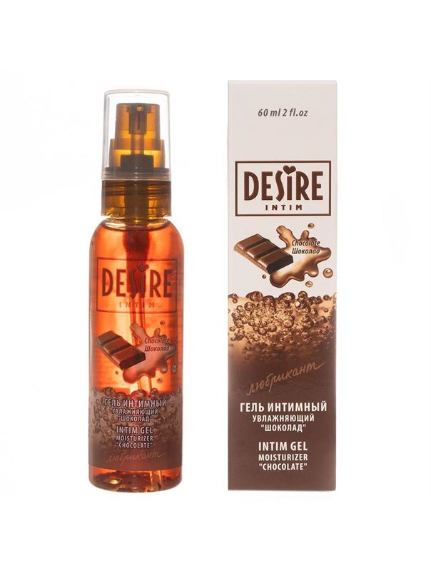 Интимный гель-лубрикант DESIRE с ароматом шоколада (60 мл)
