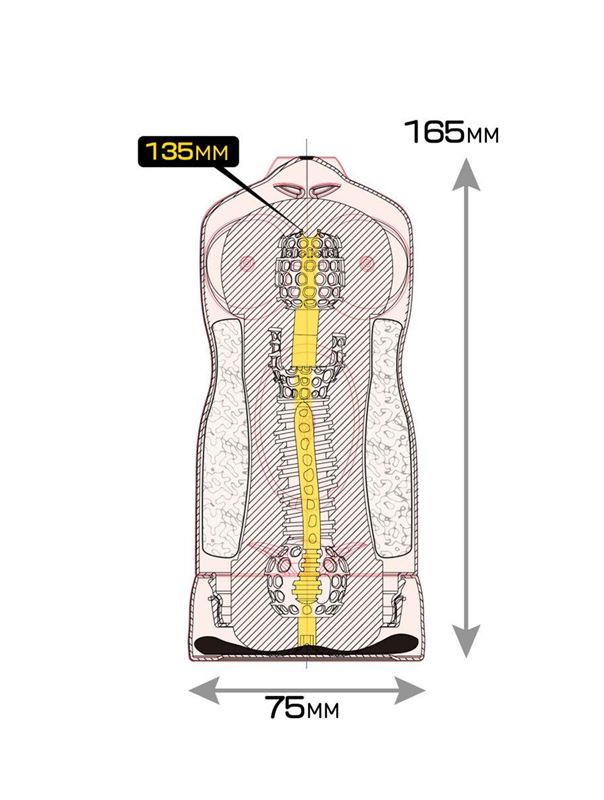 Мастурбатор Magic Eyes Uniforms NUDE blazer R