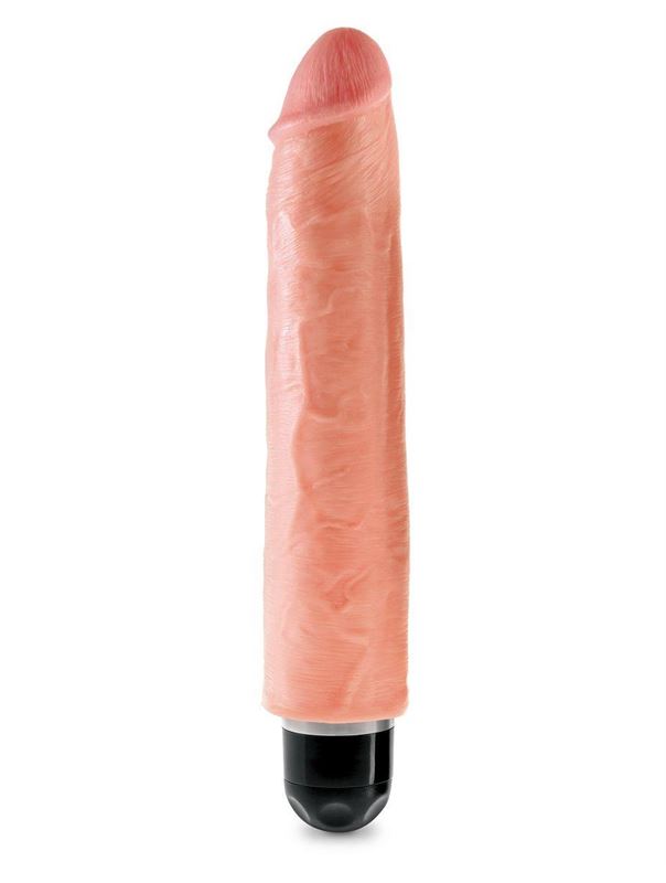 Телесный вибратор-реалистик 10" Vibrating Stiffy (30,5 см)