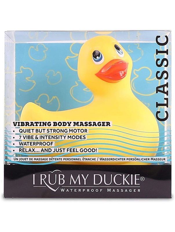 Желтый вибратор-уточка I Rub My Duckie 2.0