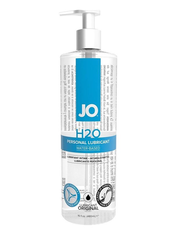 Лубрикант на водной основе JO Personal Lubricant H2O с дозатором (480 мл)