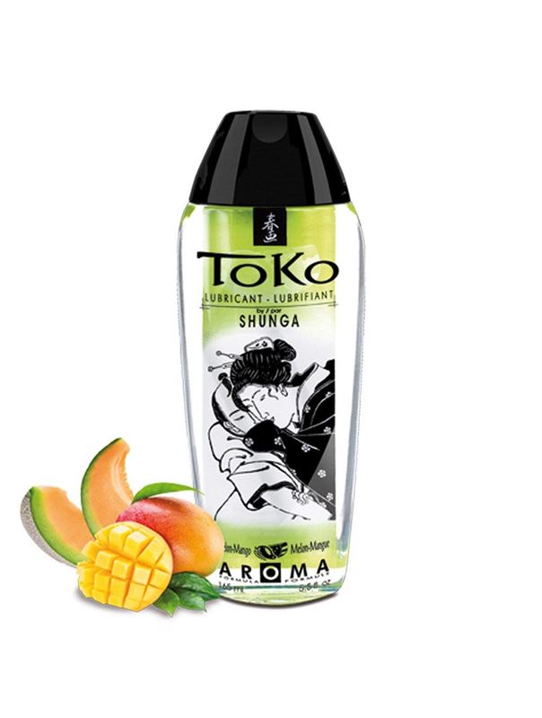 Съедобный любрикант TOKO AROMA с ароматом дыни и манго (165 мл)