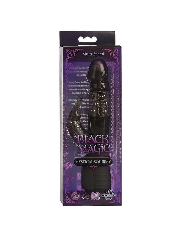 Вибратор ротатор Black Magic Mystical Squirmy (19 см)