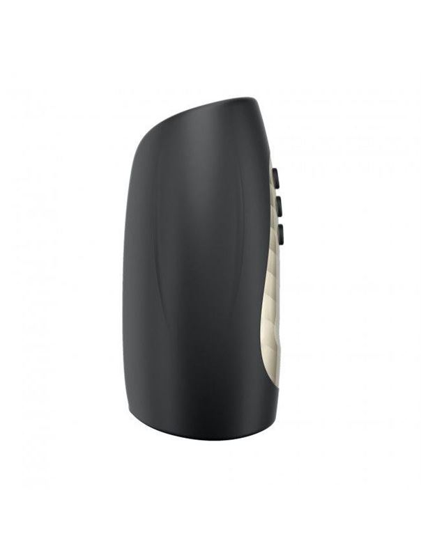 Черный мастурбатор Man Wand Pump One