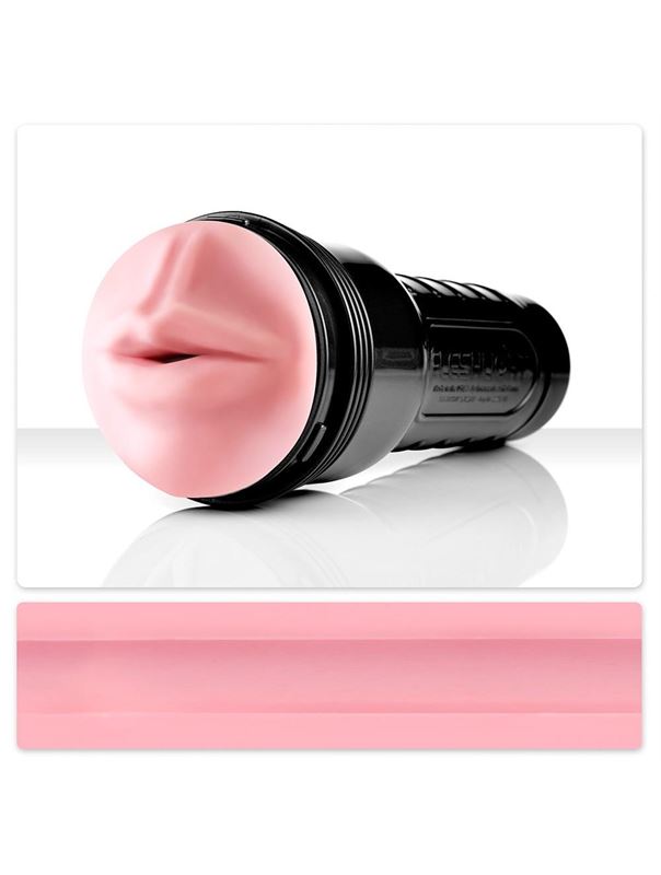 Мастурбатор-ротик Fleshjack - Pink Mouth Original