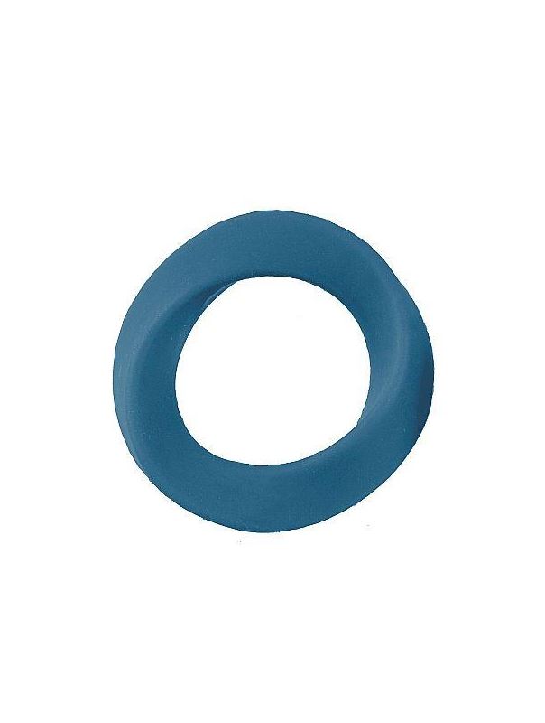 Синее эрекционное кольцо Infinity Large Cockring