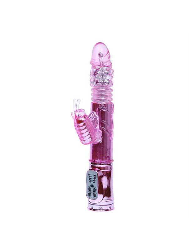 Вибратор-бабочка Throbbing Butterfly - 29,5 см