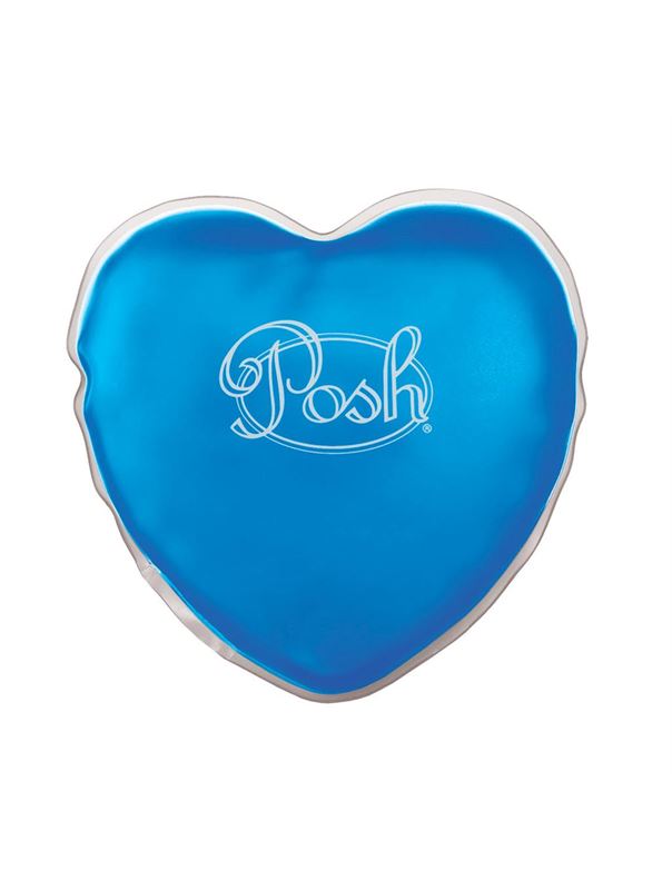 Теплый массажер голубого цвета Posh Warm Heart Massagers
