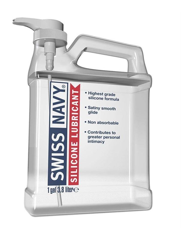 Канистра лубриканта на силиконовой основе Swiss Navy Silicone Based Lube (3,8 л)