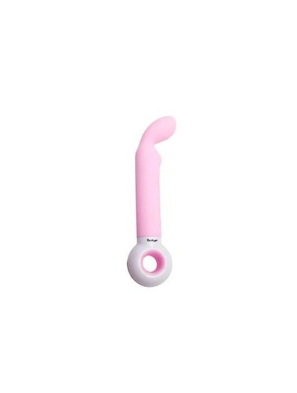 Розовый стимулятор точки G My Vibe - 21 см.