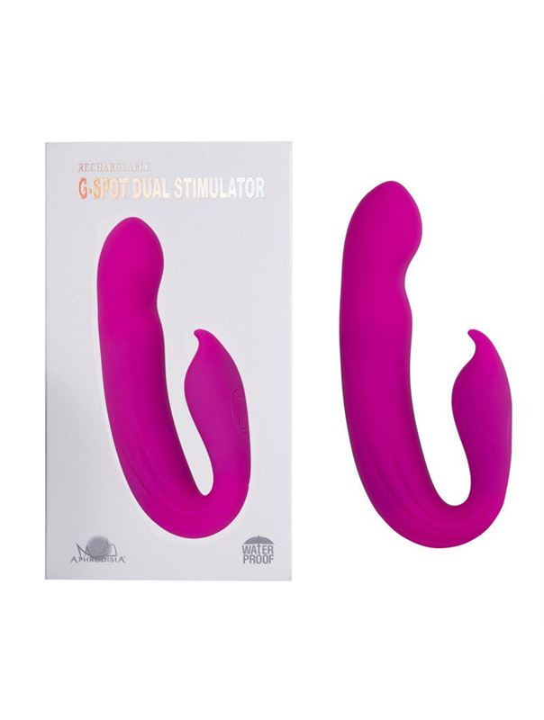 Розовый вибратор G-Spot Dual Stimulator (17,1 см)