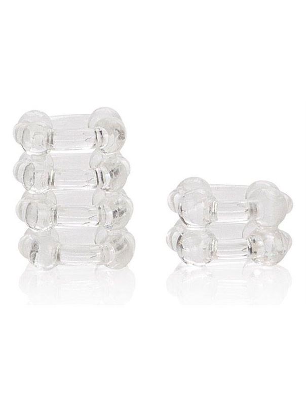 Комплект из 2 прозрачных эрекционных колец COLT Enhancer Rings