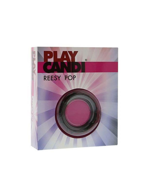Чёрное эрекционное кольцо PLAY CANDI REESY POP
