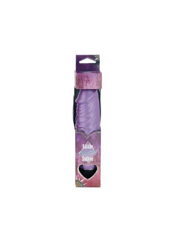 Мини-вибратор Little Softee Veined Vibe - 12,5 см.