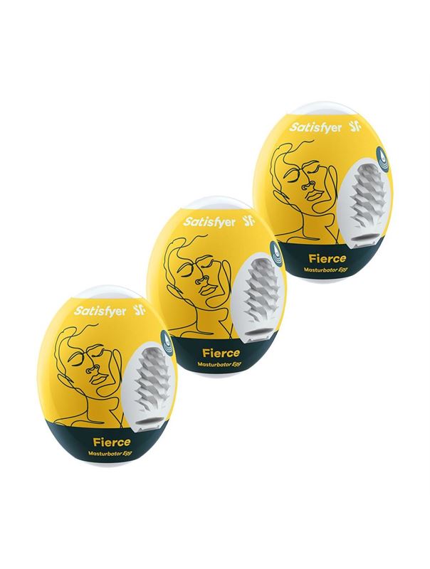 Набор из 3 мастурбаторов-яиц Satisfyer Fierce