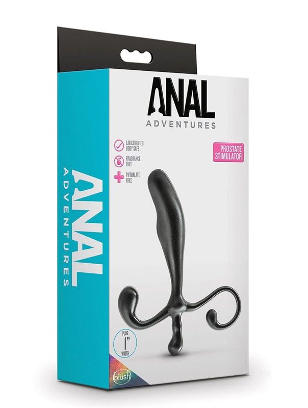 Черный стимулятор простаты Prostate Stimulator (12,7 см)